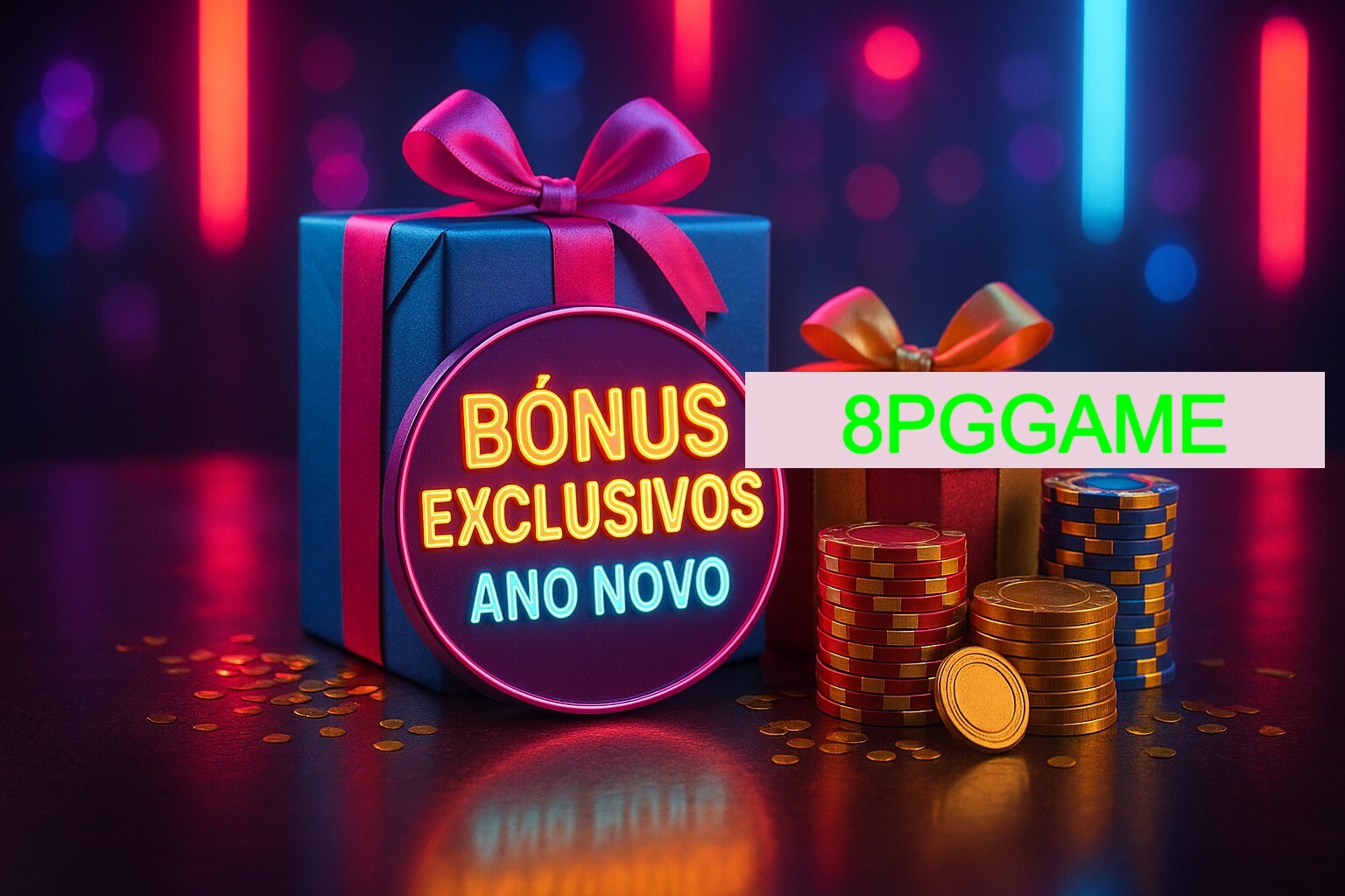 Promoções de Ano Novo no 8PGGAME